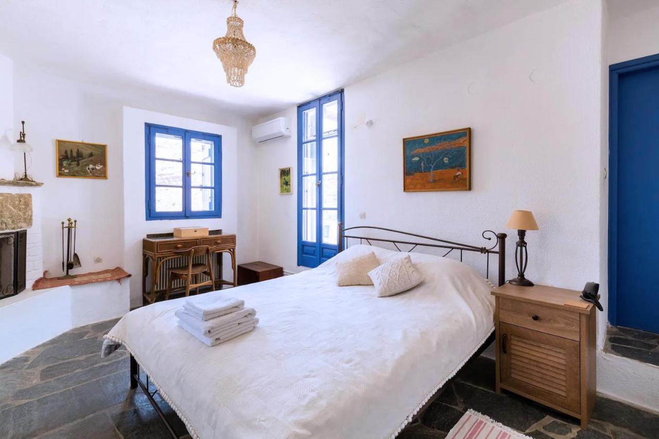 Traditional Village House On Kea Milopotamos  Luaran gambar